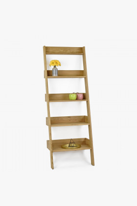 Regál z masívneho dubu, Scandi